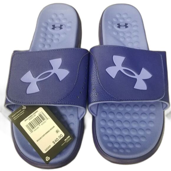 Under Armour Men's Ignite Pro Slide Sandal - Purple - Size 17 (1069) - Picture 1 of 5